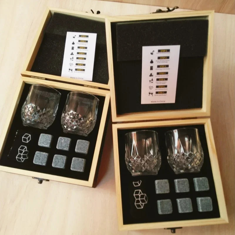 Father's Day Gift Whiskey Ice Stone Wine Glass Set Whiskey Glass for Men Fathers Husband Birthday Party Retirement Gift    Your Coastal Marketplace | Shoreshopper.com