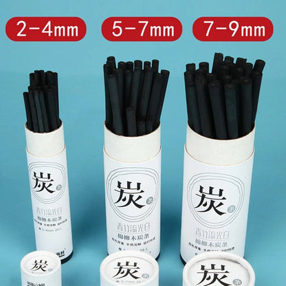 25Pcs Art Charcoal Sticks Charcoal Pencils Sketching Drawing Art Supplies For DIY Student Hobbyist Beginner Artist    Home Decor Supply | Online Retail | ShoreShopper.com