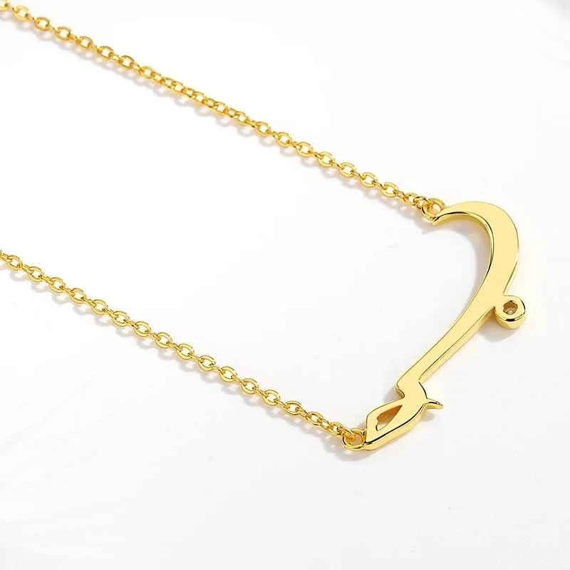 KALETINE Charm Arabic Best Friends Honey Love Couple  925 Sterling Silver Pendant Necklace BFF Good Friendship Indian Jewelry