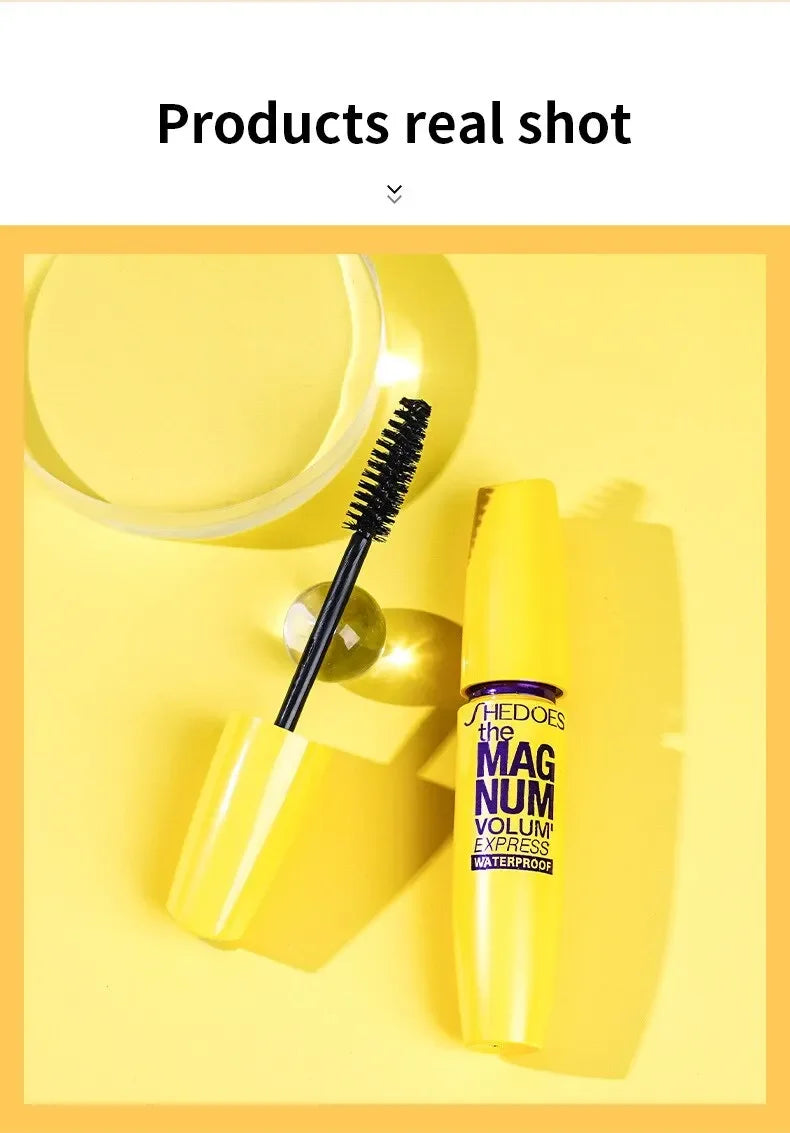3D Mascara Eyelash Black Professional Eyelash Brush Long Lasting Natural Waterproof Curl Thick Lengthen Eye Makeup Cosmetics - ShoreCo.Shop