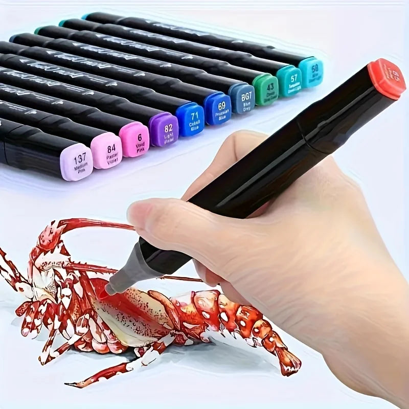 Markers Alcohol Felt Markers Comic Sketch Markers Dual Tip Brushes Art School Supplies Painting Sets School Supplies EasterGifts    Home Decor Supply | Online Retail | ShoreShopper.com