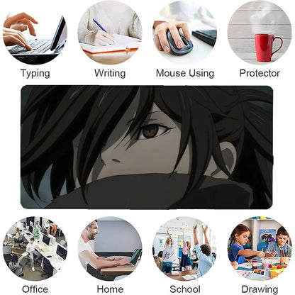 Anime The L-Legend Of Dororo And Hyakkimaru Mouse Pad Mousepad Large Gaming LockEdge Thickened Computer Keyboard Table Desk Mat - ShoreCo.Shop