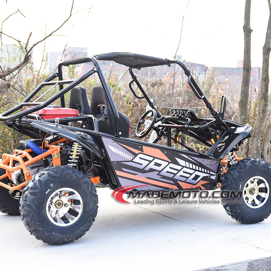 Adult Gas Off Road Go Kart 4 Wheel Two Seat Buggy for Sale Entertainment Equipment Outdoor Go-Karting At The Amusement Park - ShoreCo.Shop