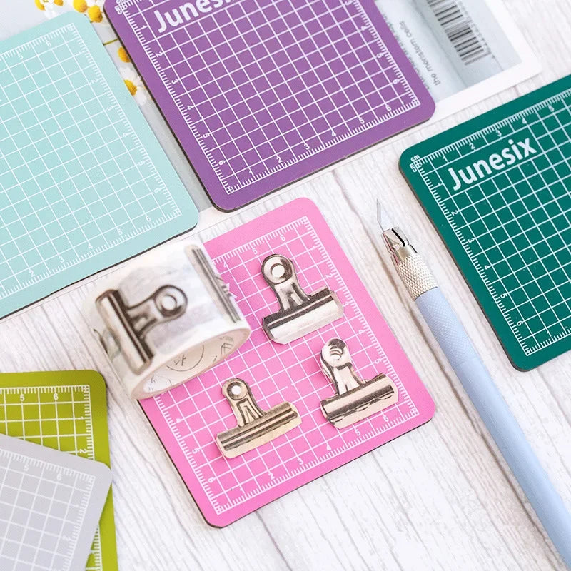 1PC Colorful Mini Model Cutting Mat Engraving Pad Art Supplies Stationery School Supplies 8*8cm for Art Supplies School Tools    Home Decor Supply | Online Retail | ShoreShopper.com