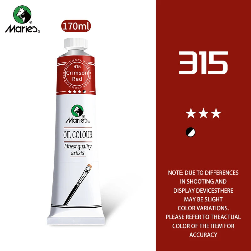 Marie's Oil Paint 170ml/5.95oz Large Tube,Art Supplies for Canvas Painting,Egg,Graffiti,Fabric,Stone,Leather,Wood,Ceramic    Home Decor Supply | Online Retail | ShoreShopper.com