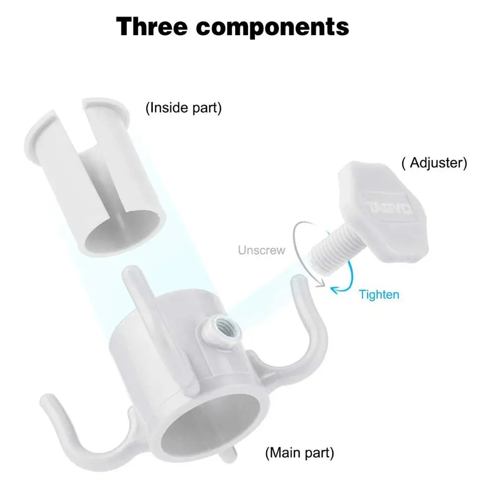 Portable Outdoor Beach Umbrella Hooks Hanger Versatile Space-saving Four-corner Hook Useful Wear-resistant Umbrella Accessories    Your Coastal Marketplace | Shoreshopper.com