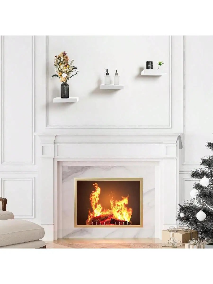 Square Floating Shelf Wood Wall Small Shelves for Living Room Decor Display Stand Bedroom Bathroom Decorative Floating Shelf    Home Decor Supply | Online Retail | ShoreShopper.com
