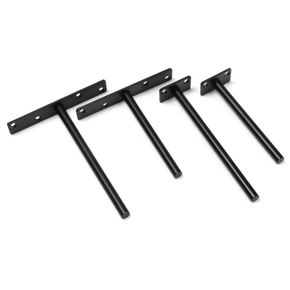 T Shape Concealed Shelf Brackets Floating  Wall Shelf Supports Screw Mounting Plate Multi sizes Metal Brackets    Home Decor Supply | Online Retail | ShoreShopper.com