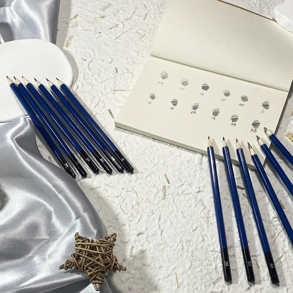 SeamiArt 12 Pcs. Standard Sketching Pencil Art Suppliers for Artist Drawing School Office Lapices De Colores Pencils Supplies    Home Decor Supply | Online Retail | ShoreShopper.com