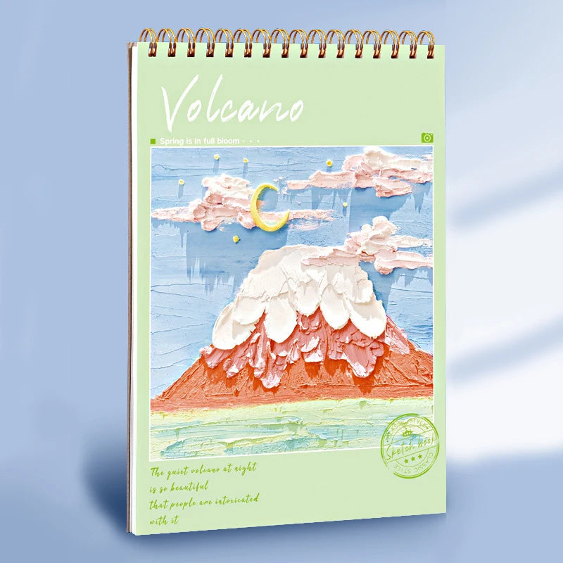 A4 Sketchbook 160 GSM 60 Sheets Drawing Paper Art Book for Artist Watercolor Oil Painting Stationery Students School Supplies    Home Decor Supply | Online Retail | ShoreShopper.com