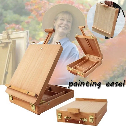Artist Beech Drawing Supplies Desktop Art Oil Paint Easel Sketch Box Painting Supplies    Home Decor Supply | Online Retail | ShoreShopper.com