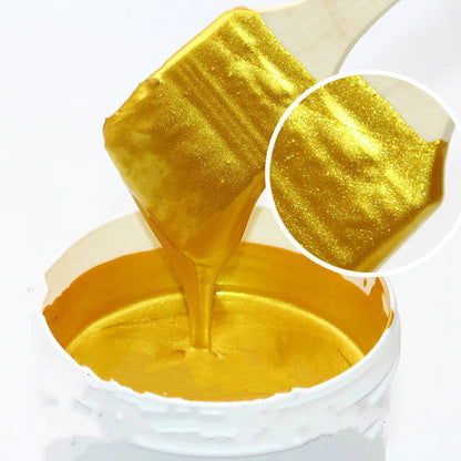 50g Bright Gold Paint,  Wood Paint, Metal Lacquer ,tasteless Water-based Paint, Can Be Applied on Any Surface    Home Decor Supply | Online Retail | ShoreShopper.com