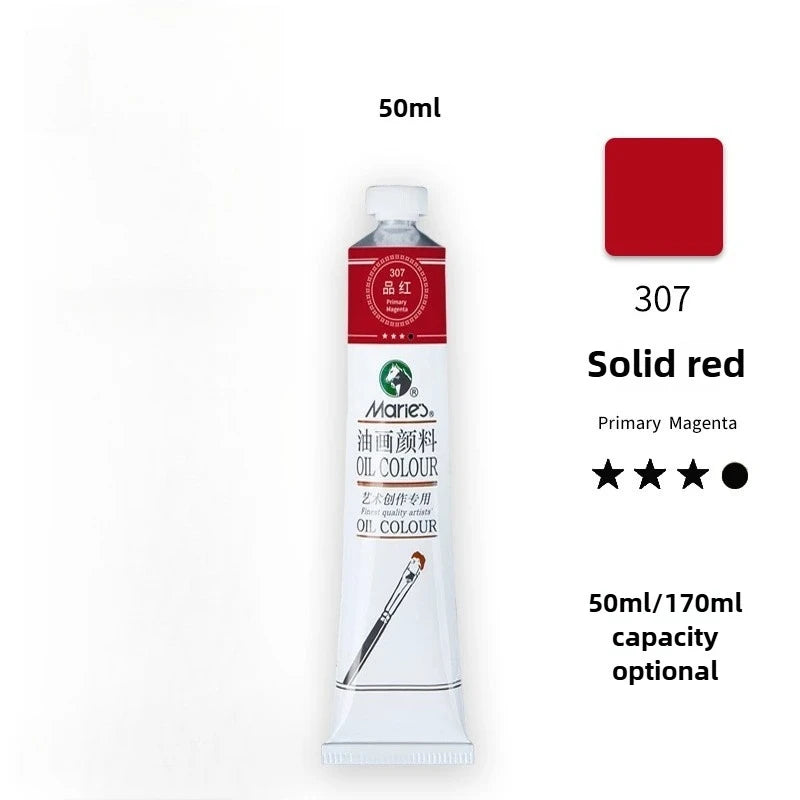 Maries Oil Paint 50ML Oil Painting Art Creation Pigment Large Oil Paint Paint Single Commonly Used 24 Colors    Home Decor Supply | Online Retail | ShoreShopper.com