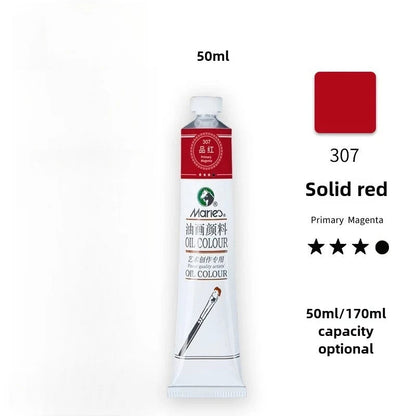 Maries Oil Paint 50ML Oil Painting Art Creation Pigment Large Oil Paint Paint Single Commonly Used 24 Colors    Home Decor Supply | Online Retail | ShoreShopper.com