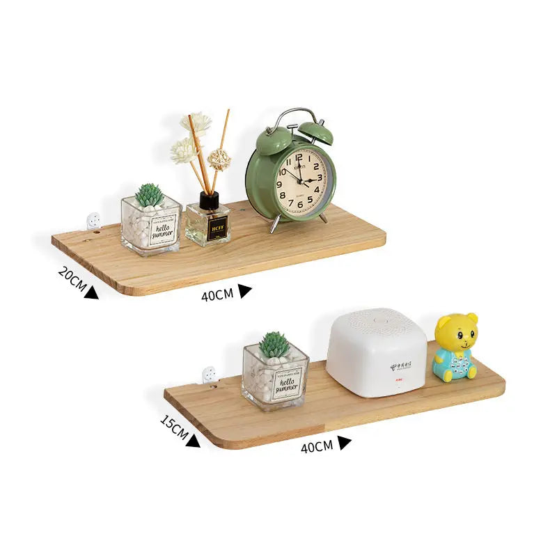 Floating Shelves for Wall Decor,Soild Wood Wall Mounted Shelf for Bathroom,Bedroom,Living Room Kitchen Storage&Decoration    Home Decor Supply | Online Retail | ShoreShopper.com