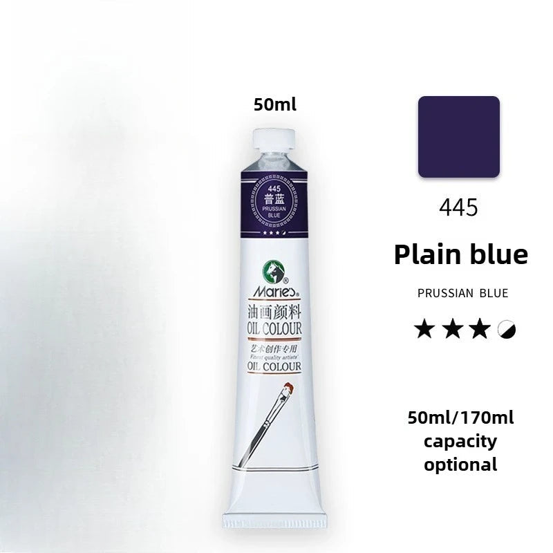 Maries Oil Paint 50ML Oil Painting Art Creation Pigment Large Oil Paint Paint Single Commonly Used 24 Colors    Home Decor Supply | Online Retail | ShoreShopper.com
