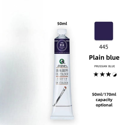 Maries Oil Paint 50ML Oil Painting Art Creation Pigment Large Oil Paint Paint Single Commonly Used 24 Colors    Home Decor Supply | Online Retail | ShoreShopper.com