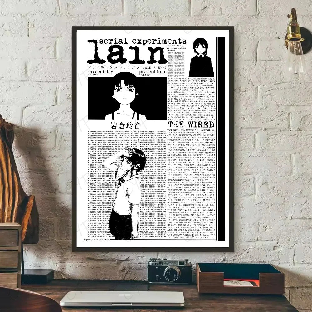 Painting By Numbers for Adult  S-Serial Experiments L-Lain Anime Cute Oil Paint By Number Home Decor    Home Decor Supply | Online Retail | ShoreShopper.com
