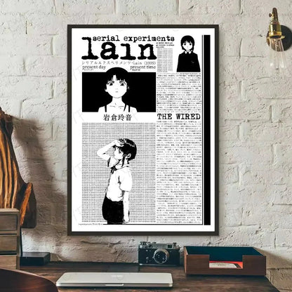 Painting By Numbers for Adult  S-Serial Experiments L-Lain Anime Cute Oil Paint By Number Home Decor    Home Decor Supply | Online Retail | ShoreShopper.com