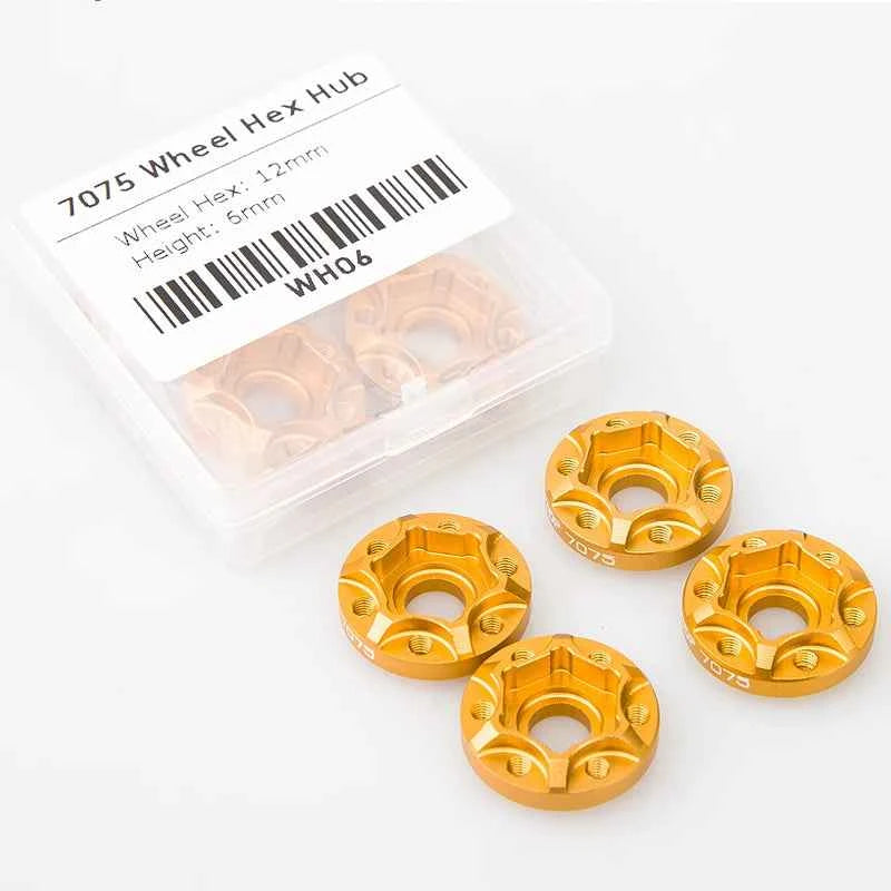 RhinoRC 2.2 inch Narrow Carbon Fiber Aluminum Pro LightWeight RC Car Crawler Wheel Pro Shafty MOA