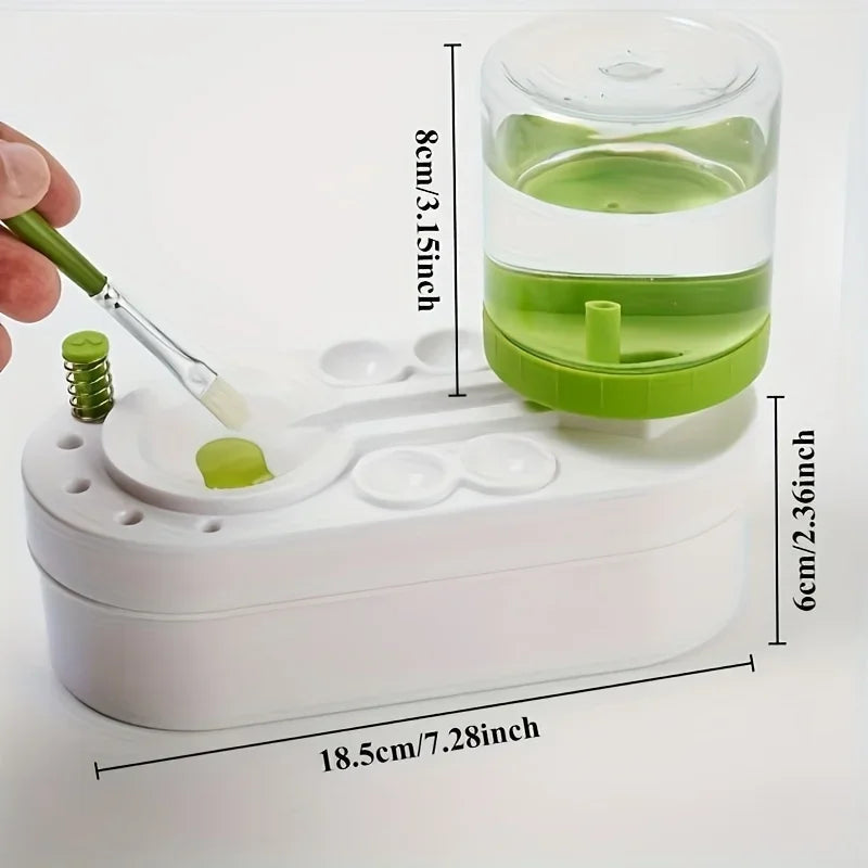 Paintbrush Cleaner, Art Tool, Water Droplet with Water Circulation System for Watercolor Brushes (Used by Students and Artists)    Home Decor Supply | Online Retail | ShoreShopper.com