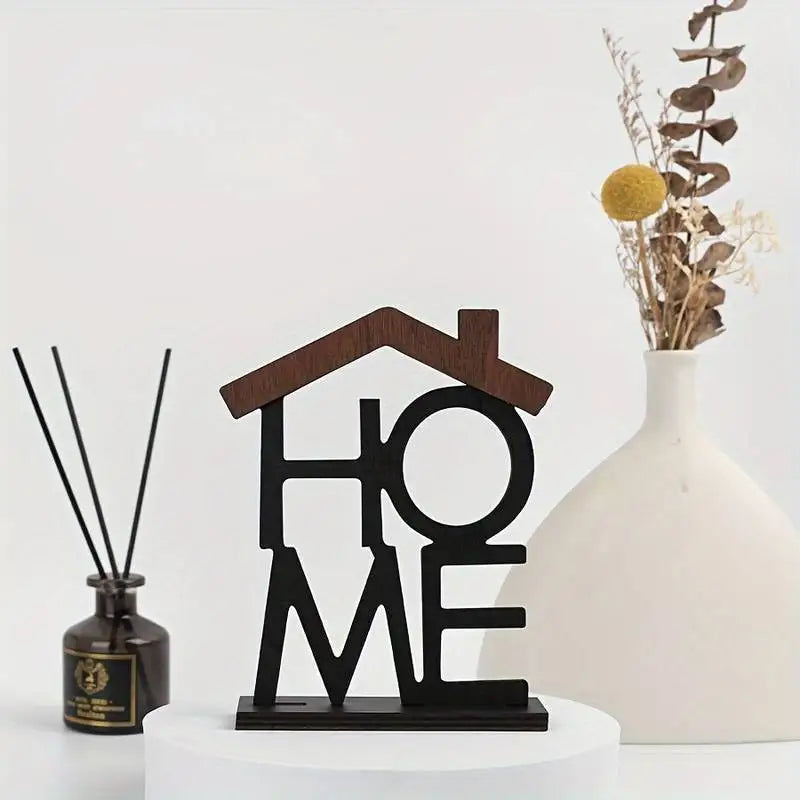 Creative Wooden Home Ornament Living Room Coffee Table Wardrobe Desktop Small House-Shaped Decoration Housewarming Birthday Gift    Home Decor Supply | Online Retail | ShoreShopper.com