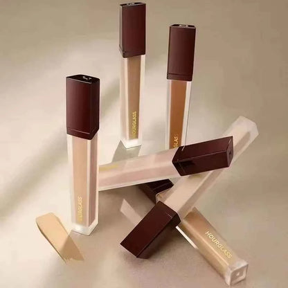 Hot Hourglass Liquid Concealer Base Cream Waterproof Oil-control Liquid Covering Black Circles Blemishes Acne Marks Spots Makeup