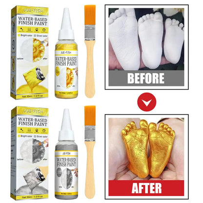30ml Gold Paint Metallic Acrylic Paint Waterproof Not Faded For Statuary Coloring DIY Hand Clothes Painted Graffiti Pigments    Home Decor Supply | Online Retail | ShoreShopper.com