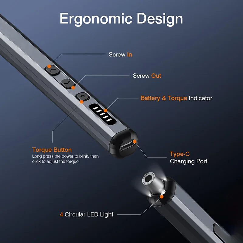 Mini Electric Precision Screwdriver, 38 in 1 Magnetic Bits, Torque Control, DIY Tools, Repair Tool Kit for iPhones, Switch,PS5    Home Decor Supply | Online Retail | ShoreShopper.com