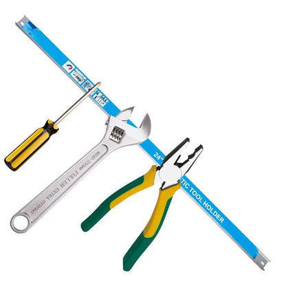 Magnetic Tool Holder Heavy Duty Tool Bar Space Saving Metal Organizer Rack Tool For Workshop Garage Home 8,12,18,20inch    Home Decor Supply | Online Retail | ShoreShopper.com