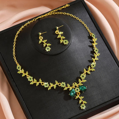 Elegant Flower Design Jewelry Set, Fashion Jewelry for Party, Daily Clothing Decor, Trendy All-match & Exquisite Jewelry    Home Decor Supply | Online Retail | ShoreShopper.com