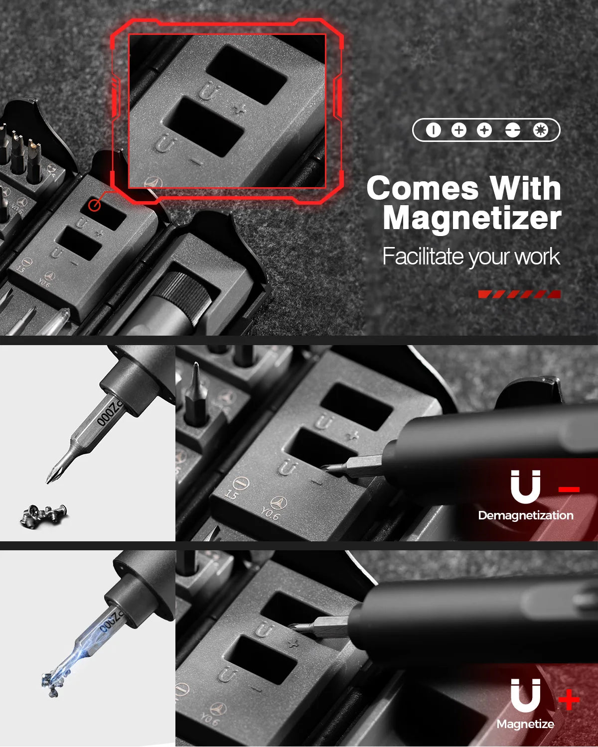 138 In 1 Electric Professional Screwdriver Set Cordless Multifunctional iPhone & Glasses Repair Tool Magnetic Bit Household Kit    Home Decor Supply | Online Retail | ShoreShopper.com