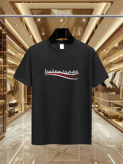 Parisian printed men's T-shirts, men's short-sleeved round-neck casual tops, international urban trends for summer and spring me    Home Decor Supply | Online Retail | ShoreShopper.com