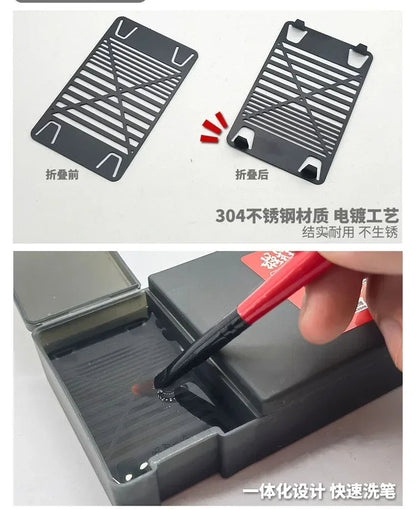 Water-based Paint Set Hand-painting Wet Palette Coloring Tool Pigment Toning Moisturizing Box for  Tools Hobby DIY    Home Decor Supply | Online Retail | ShoreShopper.com