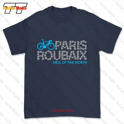 Paris Roubaix Hell Of The North Cycling T-shirt Tee NEZO    Home Decor Supply | Online Retail | ShoreShopper.com