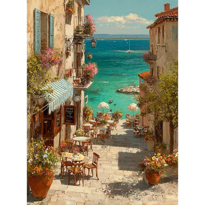 Painting by numbers Landscape Handpainted Art 40x50cm DIY Paint by numbers Adults crafts Number painting Home decor    Home Decor Supply | Online Retail | ShoreShopper.com