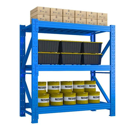 Household Multi-layer Cargo Shelf Thickened Storage Storage Shelf Floor Angle Steel Basement Supermarket Display Shelf    Home Decor Supply | Online Retail | ShoreShopper.com