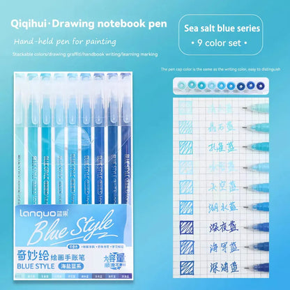 Languo 27-207 Colors Of One Set Drawing Handbook Pens Student DIY Graffiti Multi-Color Gel Pen Writing Marker Stationery    Home Decor Supply | Online Retail | ShoreShopper.com