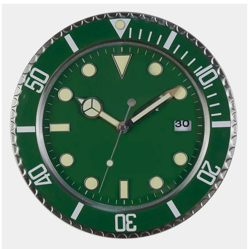 Metal Creative Art Design Digital Luminescent Clock 13"    Home Decor Supply | Online Retail | ShoreShopper.com