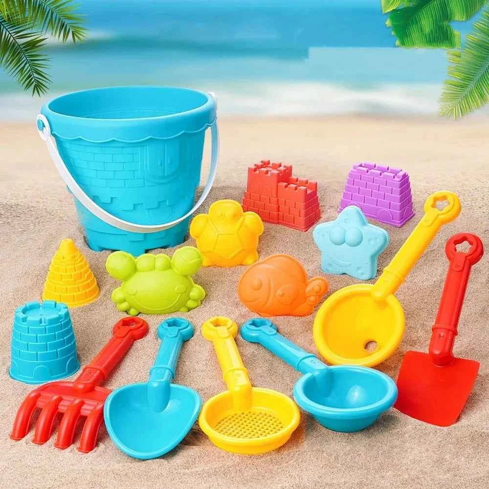 Children's Beach Toys, Sand Digging Tools, Shovels for Playing in Water, Parent-child Beach Buckets, Boys and Girls' Toys