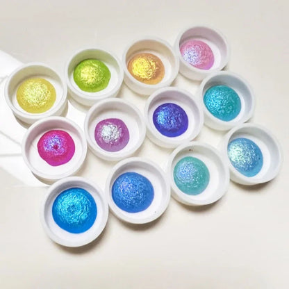 30 Color Conventional Color-changing Pearlescent Pigment Hand-painted Water Color Creation Calligraphy Painting Art Pigment    Home Decor Supply | Online Retail | ShoreShopper.com