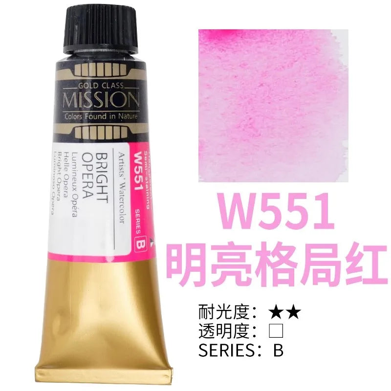 Korea MIJELLO tube watercolor artist 15ml watercolor paint mission series art supplies    Home Decor Supply | Online Retail | ShoreShopper.com