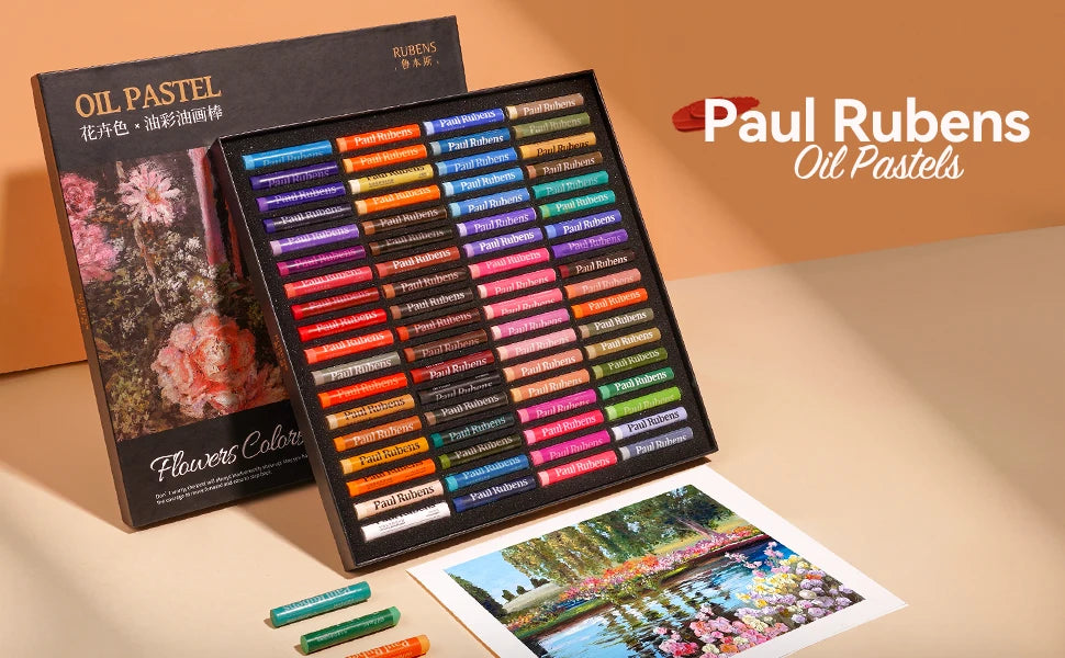 Paul Rubens Oil Pastels Professional Soft Oil Pastels for Artists, Beginners, Students, Kids Art Supplies    Home Decor Supply | Online Retail | ShoreShopper.com