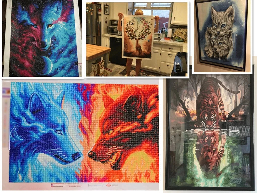 Animal Diamond Painting Graffiti Rhinestone Embroidery Dog Mosaic Cross Stitch Children Gift Art Handmade Home Decoration    Home Decor Supply | Online Retail | ShoreShopper.com