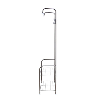Independent Hanger Brown Metal Shoe Hanger 4 Hooks Clothes Rack Clothes Hangers Coat Hanger Stand Wardrobe Stand    Home Decor Supply | Online Retail | ShoreShopper.com
