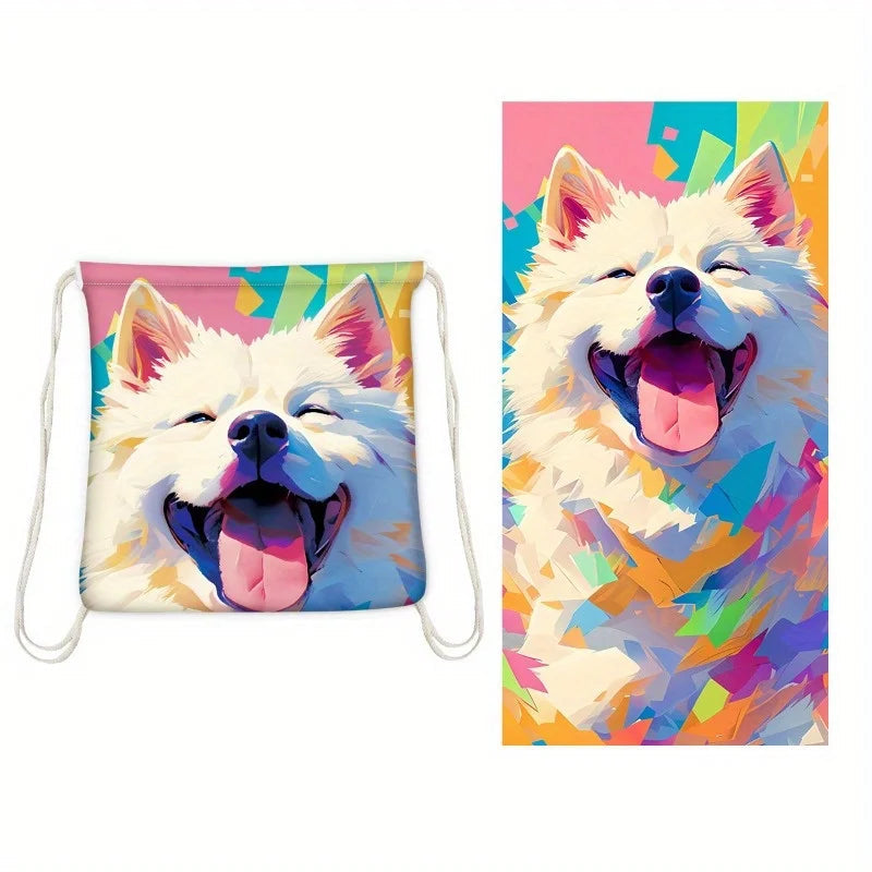 Outdoor, Sports, Home, 2-In-1 Foldable Beach Towel Printed Bath Towel All-In-One Beach Towel Bag for Storage    Your Coastal Marketplace | Shoreshopper.com