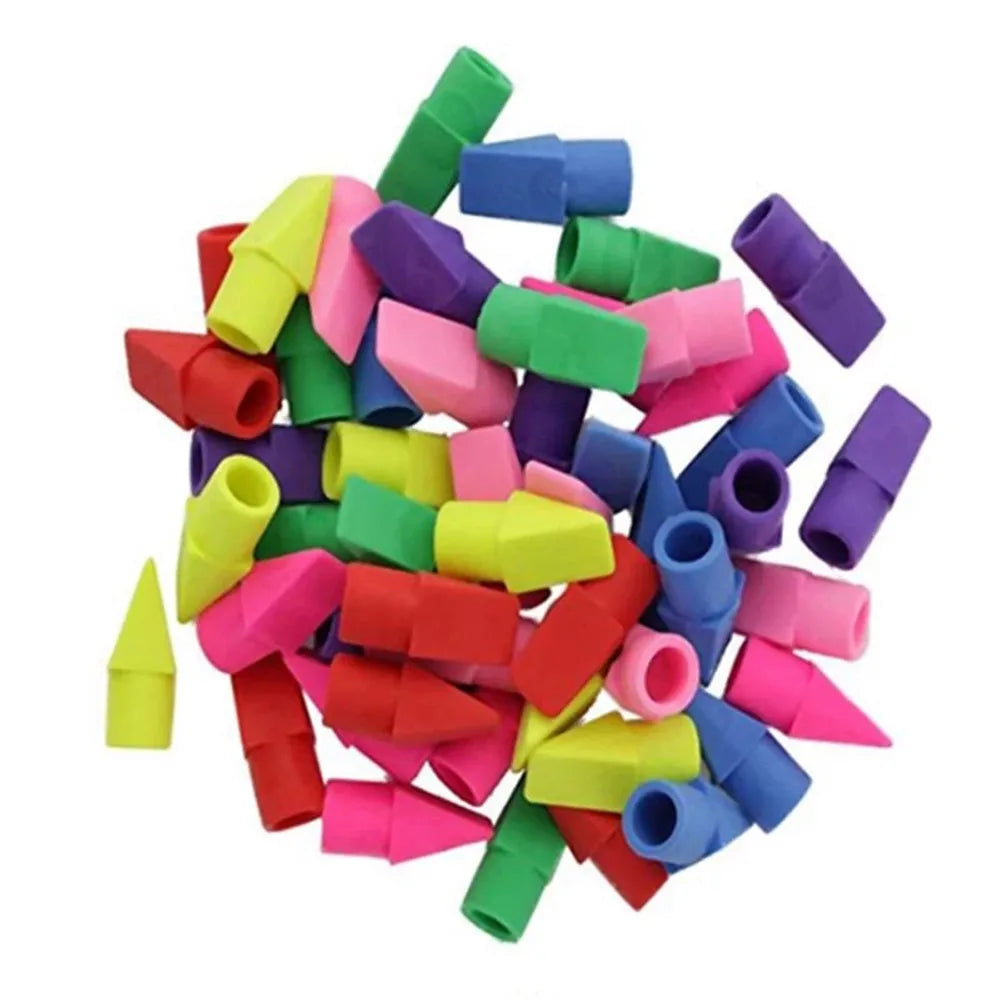 Supplies School Supplies Assorted Colors Painting Student Pencil Eraser Toppers Eraser Caps Pencil Top Erasers Pencil Erasers    Home Decor Supply | Online Retail | ShoreShopper.com
