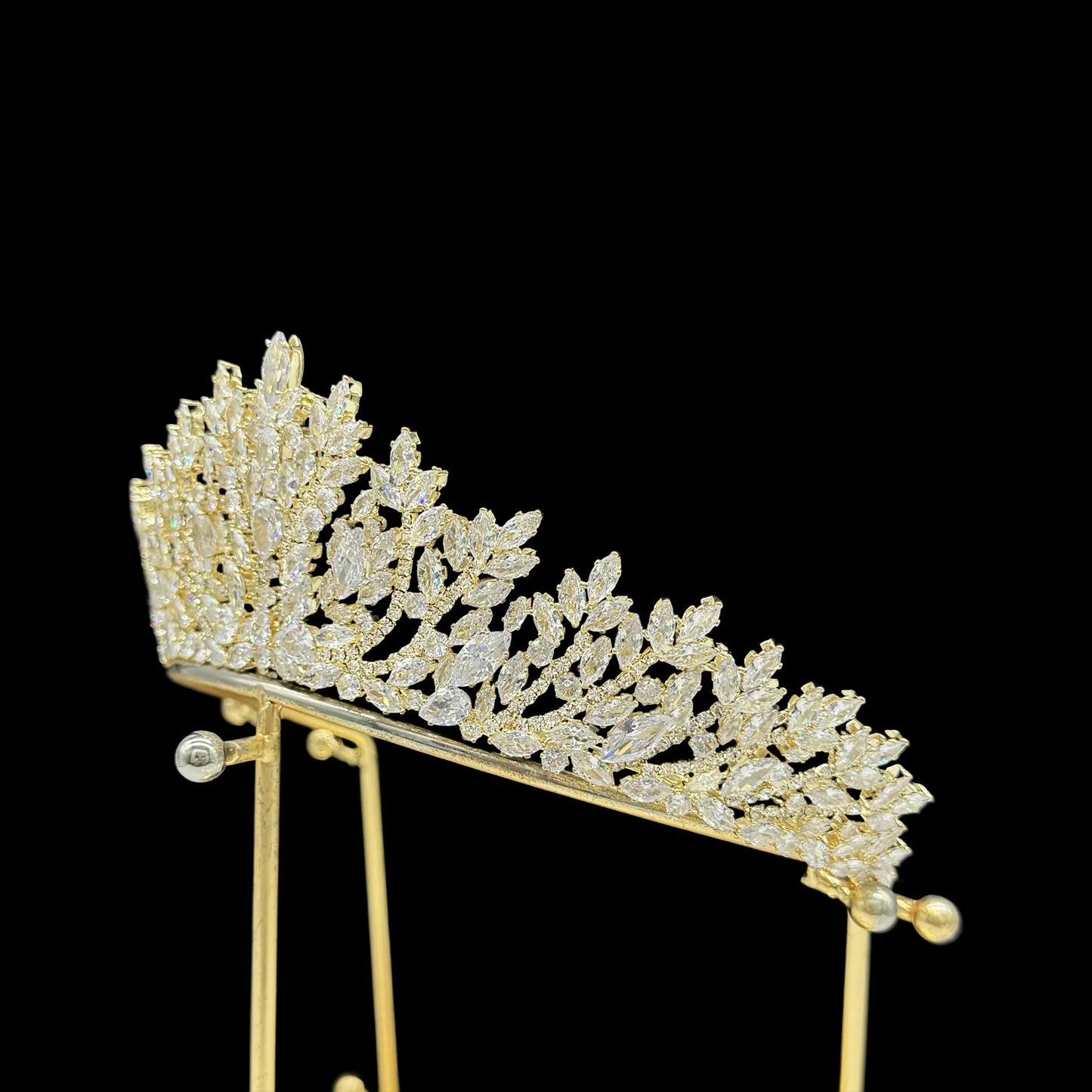 Wedding Hair Accessories Tiaras Crowns Crystal Zircon Headbands For Brides Women Party Prom Pageant Headpieces Bridal Jewelry - ShoreCo.Shop