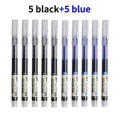 10Pcs/set High Quality Needle Type Gel Pens Straight Liquid Ballpoint Pen Kawaii Stationery School Office Supplies Writing    Home Decor Supply | Online Retail | ShoreShopper.com