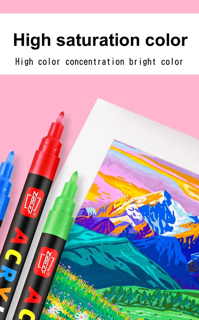 36-240 Acrylic Paint Markers, Waterproof & High Saturation for Wood,Metal,Plastic,Fabric,Glass,Ceramic Painting DIY Art Supplies    Home Decor Supply | Online Retail | ShoreShopper.com